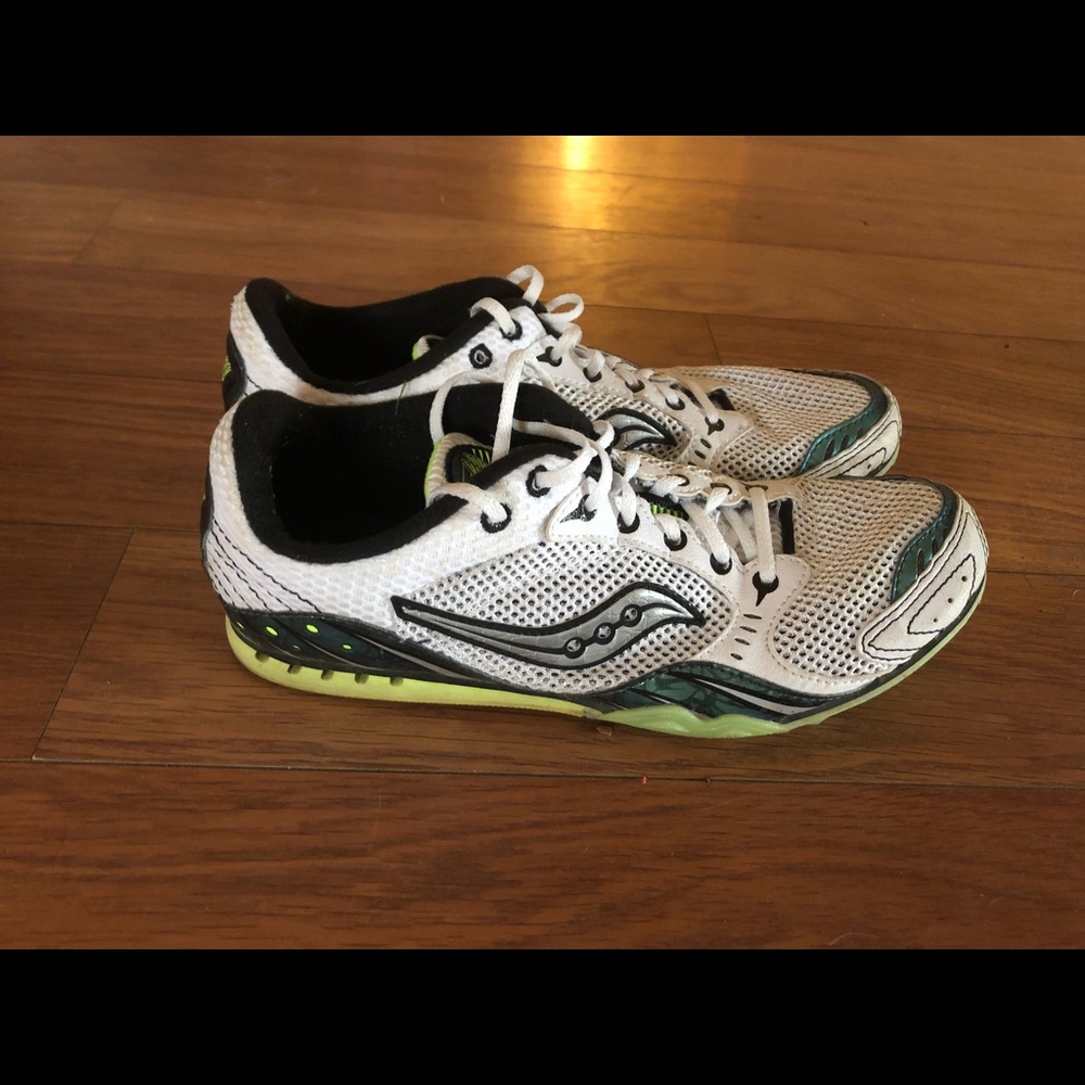 Track running shoes
